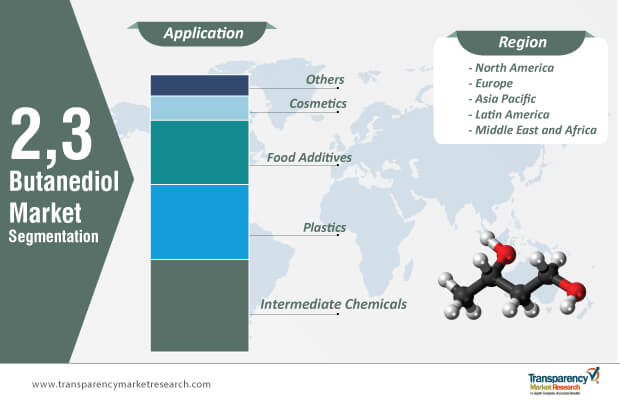 2,3 Butanediol Market Segmentation 2,3 butanediol market segmentation