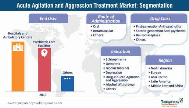 acute agitation and aggression treatment market segmentation