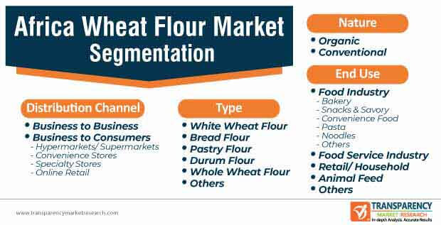 africa wheat flour market segmentation