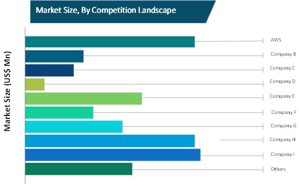 application hosting market size by competition landscape