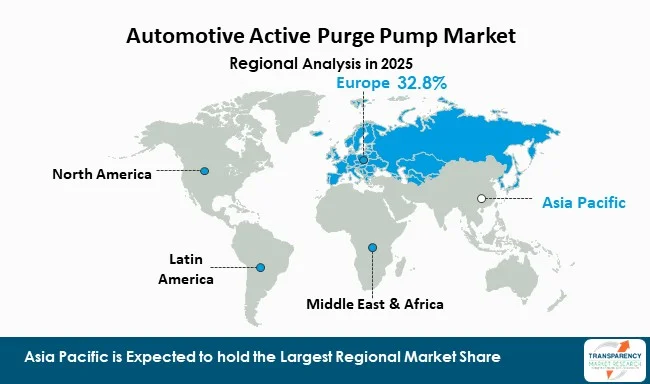 Automotive Active Purge Pump Market By Region