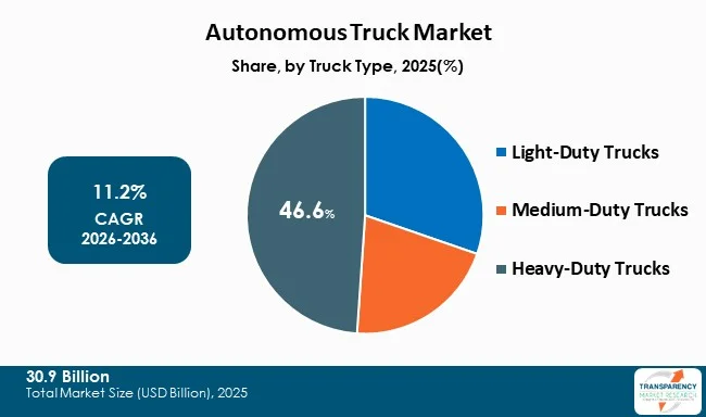 Autonomous Truck Market By Type Autonomous Truck Market By Type
