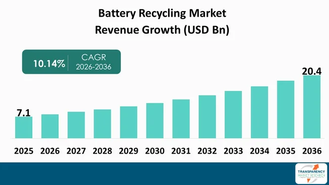 Battery Recycling Market By Revenue