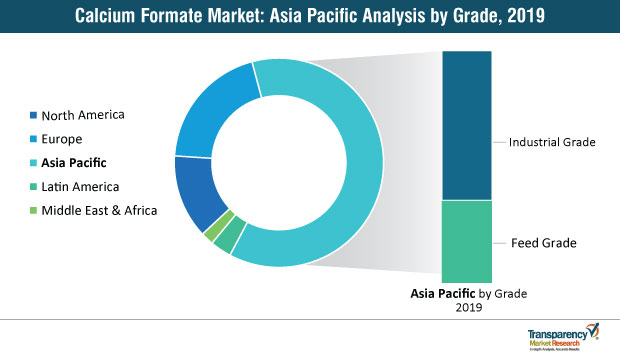 Calcium Formate Market By Region calcium formate market by region
