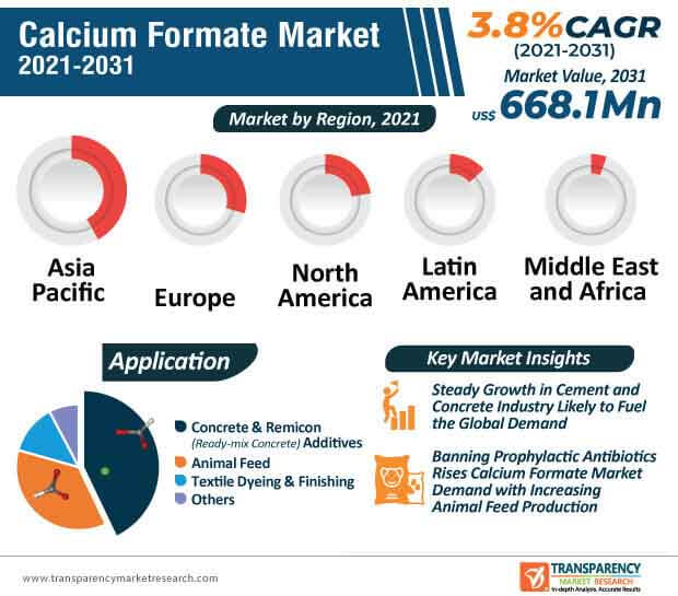 calcium formate market infographic