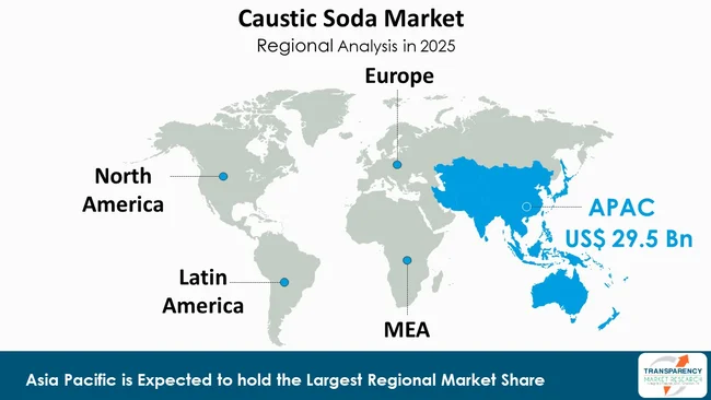 Caustic Soda Market By Region Caustic Soda Market By Region