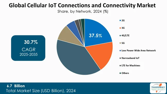 Cellular Iot Connections And Connectivity Market By Type