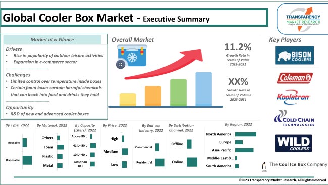 Camping Coolers Market Size, Trends, Share Growth 2023-28