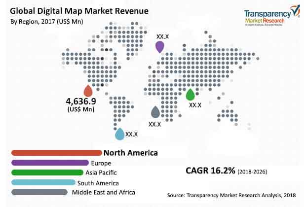 digital map market