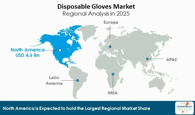 Disposable Gloves Market By Region