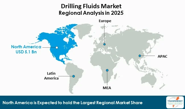Drilling Fluids Market By Region