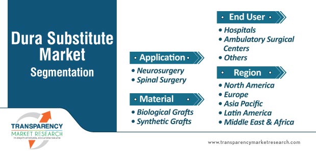 dura substitute market segmentation