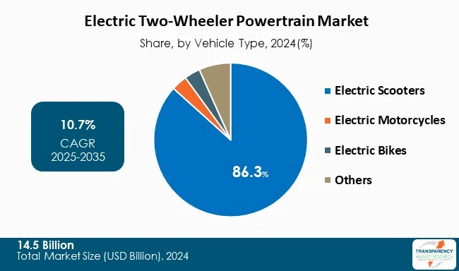 Electric Two Wheeler Powertrain Market By Type