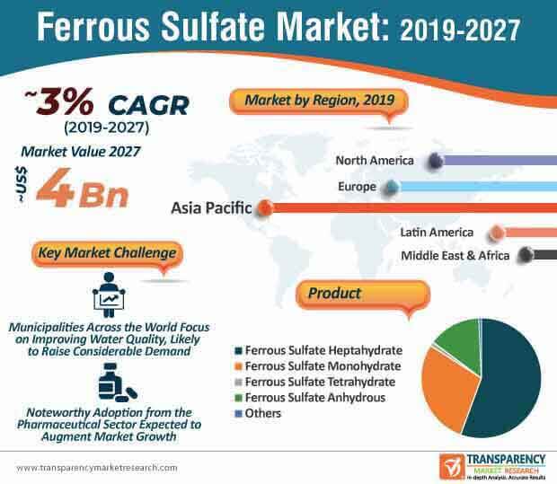 ferrous sulfate market infographic