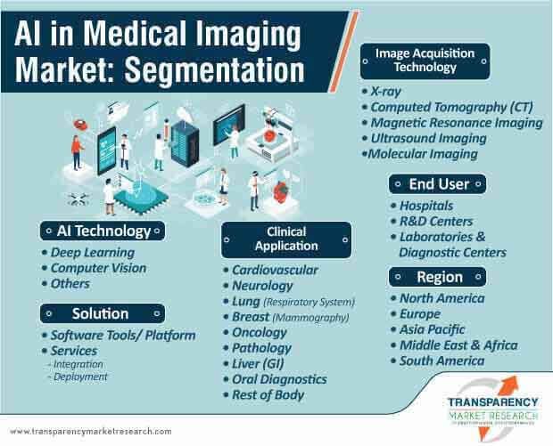 global ai in medical imaging market segmentation