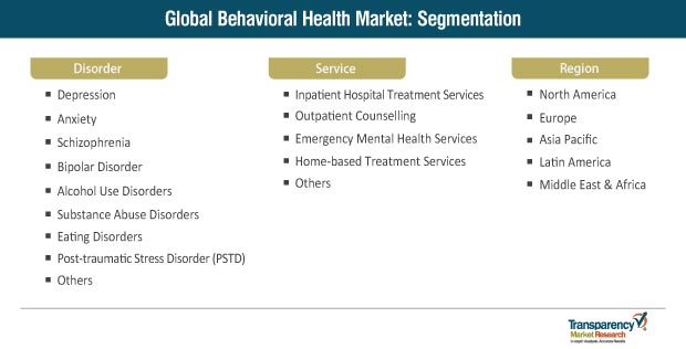Global Behavioral Health Market Segmentation global behavioral health market segmentation