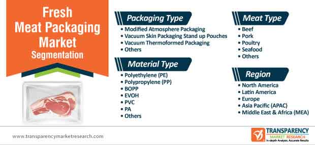 Global Fresh Meat Packaging Market Segmentation global fresh meat packaging market segmentation