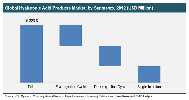 global-hyaluronic-acid-products-market-by-segments-2012