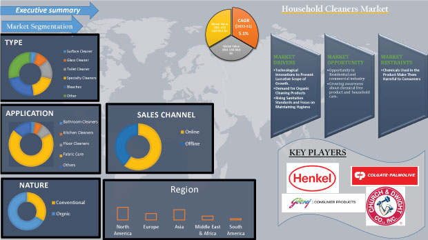 household cleaners market