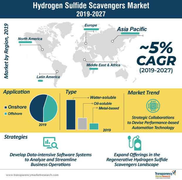 hydrogen sulfide scavengers market infographic