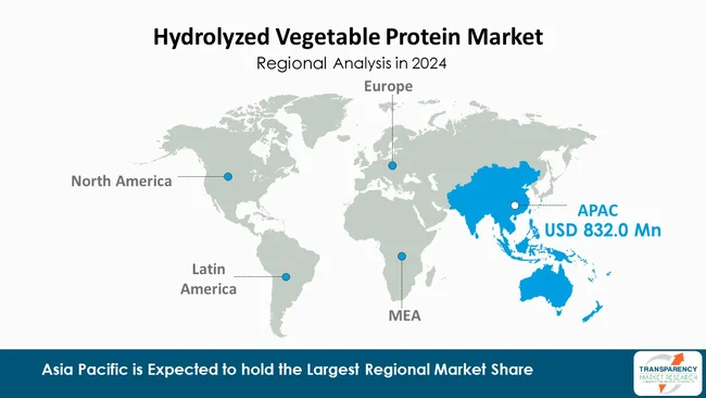 Hydrolyzed Vegetable Protein Market By Region