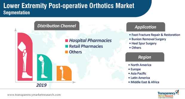 lower extremity post operative orthotics market segmentation