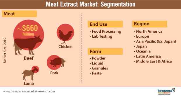 meat extract market segmentation
