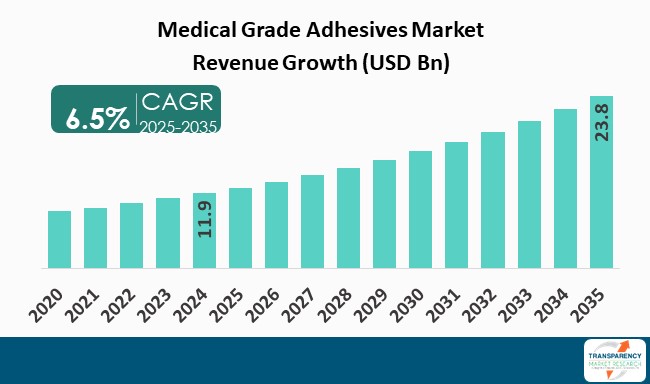 Medical Grade Adhesives Market Revenue Growth