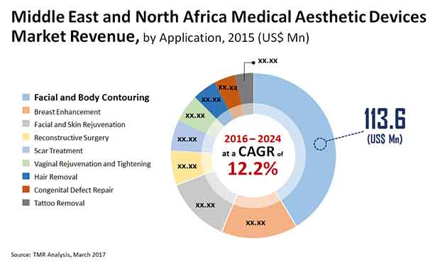 MENA Medical Aesthetic Devices Market by Application ...