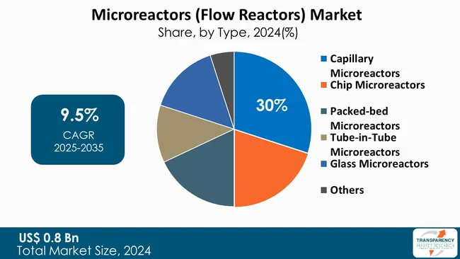 Microreactors Flow Reactors Market By Type