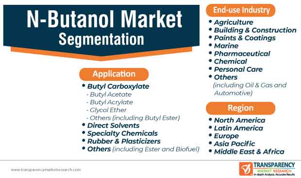 N Butanol Market Segmentation n butanol market segmentation