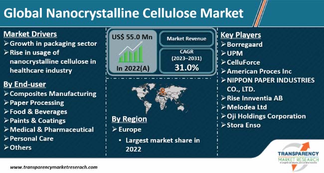 Nanocrystalline Cellulose Market nanocrystalline cellulose market