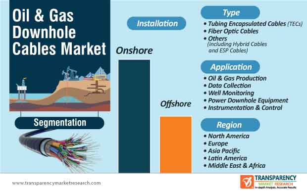 oil & gas downhole cables market segmentation