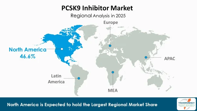 Pcsk9 Inhibitor Market By Region Pcsk9 Inhibitor Market By Region
