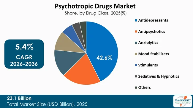 Psychotropic Drugs Market By Type Psychotropic Drugs Market By Type