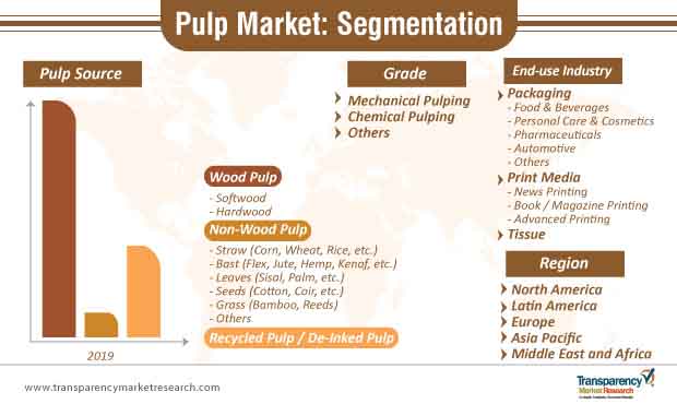 pulp market segmentation