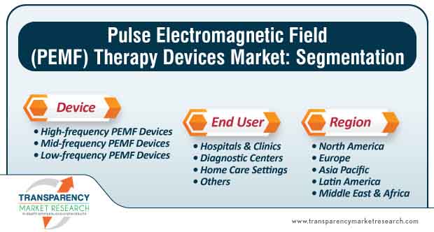 pulse electromagnetic field (pemf) therapy devices market segmentation
