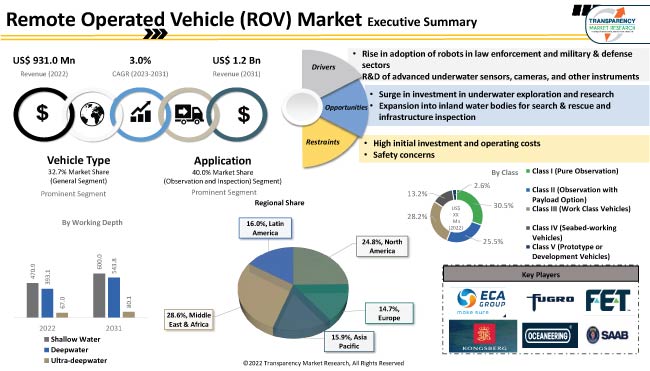 Remote Operated Vehicle Rov Market