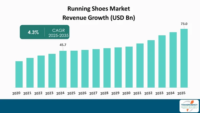 Running Shoes Market By Revenue