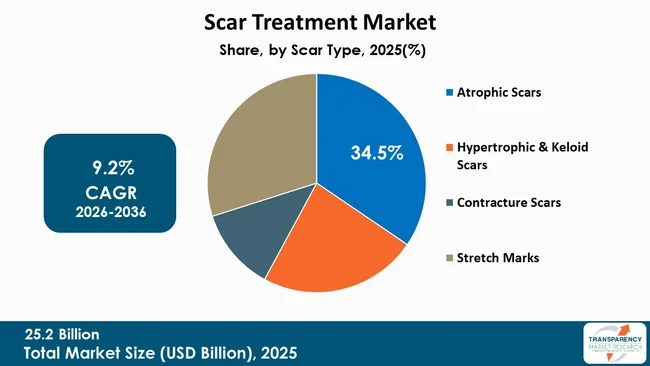 Scar Treatment Market By Type
