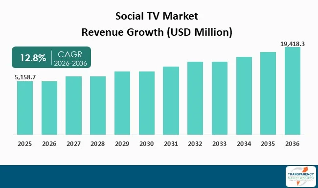 Social Tv Market By Revenue