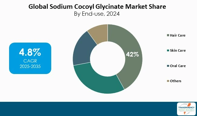 Sodium Cocoyl Glycinate Market By End Use