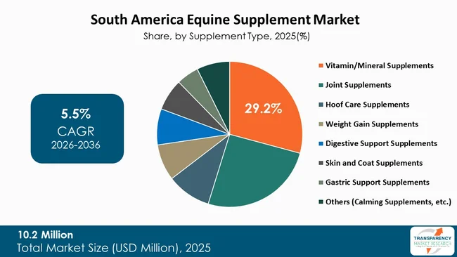 South America Equine Supplement Market By Type