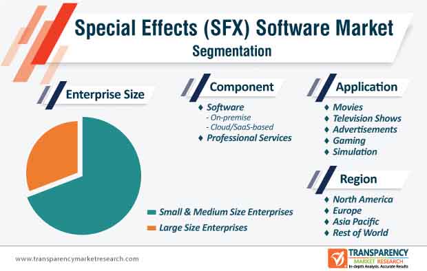 special effects software market segmentation