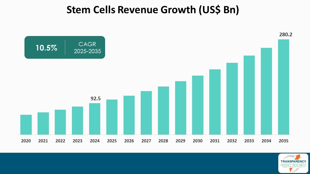 Stem Cells Revenue Growth
