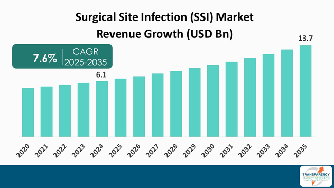 Surgical Site Infection (ssi) Market By Revenue