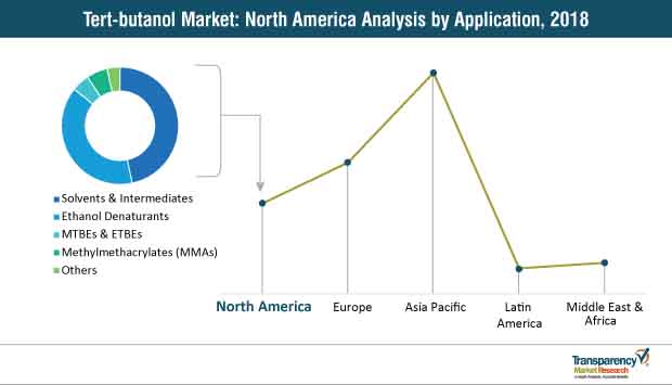 tert butanol market north america