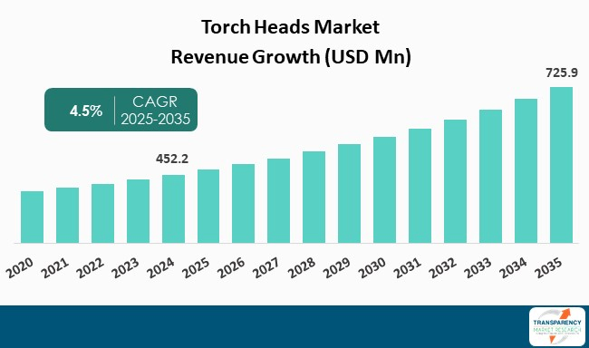 Torch Heads Market By Revenue